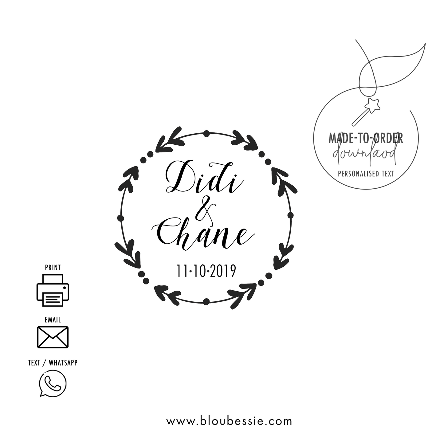 Classic Wreath Heart