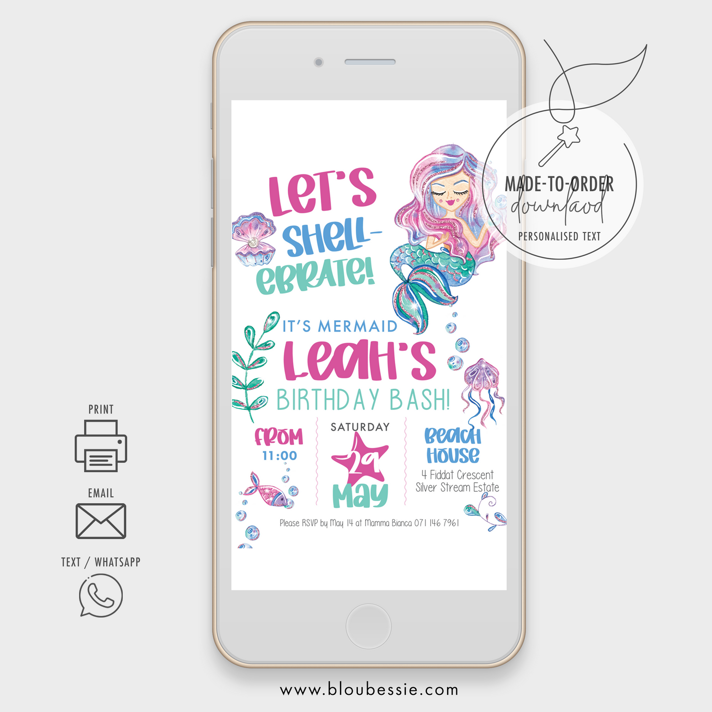 Shellcebrate Mermaid