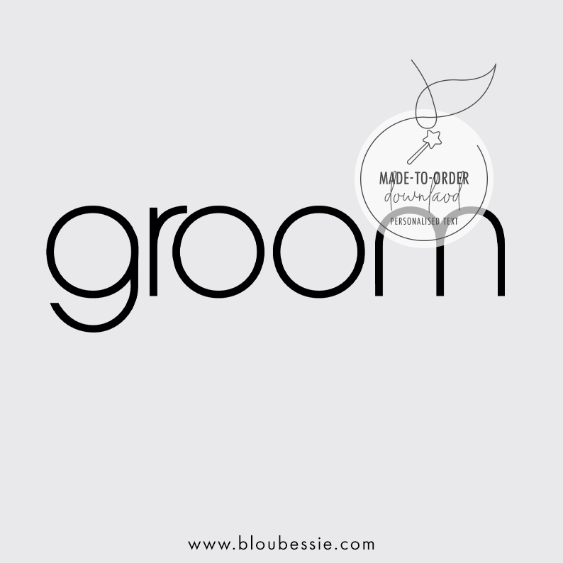 Groom